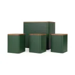 BW12900G Toronto 4-Piece Countertop Set, Green
