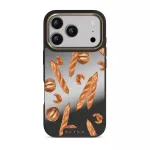 No Crumbs - iPhone 17 Pro Case, Elite Mirror Dark (MagSafe) / Gold