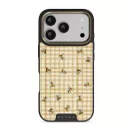 Honeycomb - iPhone 17 Pro Case, Elite Dark (MagSafe) / Gold
