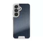 Fine Line - Samsung Galaxy S25 Case, Elite Mirror Light (Magnetic) / Silver