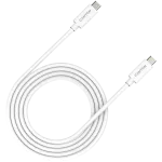 CANYON cable UC-42 USB-C to USB-C 240W 20Gbps 4k 2m White