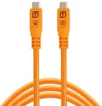 Tether Tools cable USB-C - USB-C TetherPro Optima 10G 3m, orange