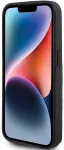 "Saffiano Cardslots and Stand Monogram Ikonik Patch iPhone 15 Pro Max"