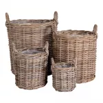 Krep&scaron;iai Caor, 4 vnt., 20/30/40/50 x 20/30/40/50 x 28/38/48/58 cm