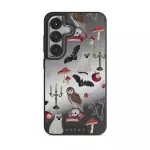 Enchanted Forest - Samsung Galaxy S25 Plus Case, Elite Mirror Dark (Magnetic) / Silver
