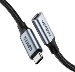 Ugreen extension cable USB C 3.1 male/female 10Gb/s 1m gray (US372)