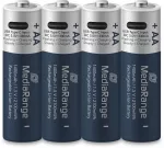 Rechargeable Li-Ion AA 1.5V 1400mAh 4pcs