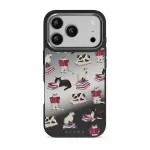 Curious Cat - iPhone 17 Pro Case, Elite Mirror Dark (MagSafe) / Gunmetal