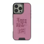 Read Me - iPhone 16 Pro Case, Elite Dark (MagSafe) / Silver