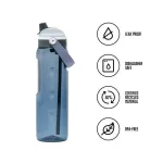 11-10013 DUPLA 2-in-1 Black, 1L - Water bottle