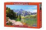 1000 dalių dėlionė Morskie Oko ežeras, Tatrai, Lenkija