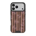 Girl Dinner - iPhone 17 Pro Max Case, Elite Dark (MagSafe) / Silver