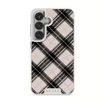 Plaid Please - Samsung Galaxy S25 Plus Case, Elite Light (Magnetic) / Silver