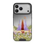 Sunrise - iPhone 17 Pro Max Case, Elite Mirror Dark (MagSafe) / Silver