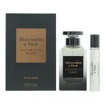 Set Abercrombie & Fitch: Authentic Night, Eau De Toilette, For Men, 100 ml + Authentic Night, Eau De Toilette, For Men, 15 ml