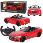 Nuotoliniu būdu valdomas automobilis R/C BMW Z4 Roadster Rastar 1:14, raudonas
