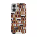 Ex Libris - iPhone 16 Case, Elite Mirror Light (MagSafe) / Silver