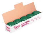 Gua&scaron;as tempera JOVI Scholar, 5vnt. po 35ml, &scaron;viesiai žalios sp., vnt.