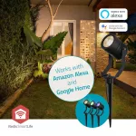 Lauko lempa &bdquo;Nedis ZBLOS10RGBW3 Smartlife&ldquo;