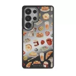 Sunny Side Up - Samsung Galaxy S25 Ultra Case, Elite Mirror Dark (Magnetic) / Silver