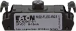 Eaton LED RGB flat 7 color 12-30V AC/DC fixture M22-FLED-RGB -.