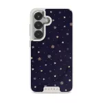 Midnight Kiss - Star Samsung Galaxy S25 Case, Elite Light (Magnetic) / Silver