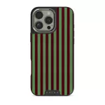 Peppermint - iPhone 16 Pro Case, Elite Dark (MagSafe) / Silver