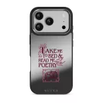 Read Me - iPhone 17 Pro Case, Elite Mirror Dark (MagSafe) / Gunmetal