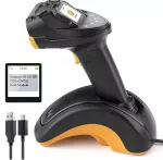 "inateck Barcodescanner Pro8 Black with data transfer station"