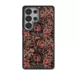 Woven Garden - Samsung Galaxy S25 Ultra Case, Elite Dark (Magnetic) / Silver