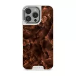 Toasted Chestnut - Brown iPhone 16 Pro Max Case, Elite Light (MagSafe) / Silver