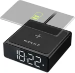 KIENZLE Digital Alarm Clock with wireless charging station