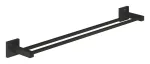 Grohe QuickFix Start Cube - dviejų rankų rank&scaron;luosčių džiovintuvas, matinės juodos spalvos 411042430
