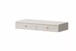 Wall Mounted Console Lorini - Cashmere / Gold Handles