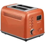 BUYDEEM Automatyczny Metalowy Toster na 2 kromki, model DT730E, kolor Koi Red, EU