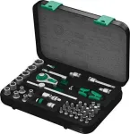 Wera 8100 SA 4 Zyklop Speed ??ratchet set - 1/4 drive, imperial