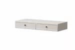 Wall Mounted Console Lorini - Cashmere / Black Handles