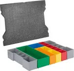 Bosch L-BOXX 102 inset box set, insert (13 pieces)