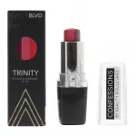 Beauty Blvd, Trinity Tri Colour, Moisturising, Cream Lipstick, 01, Lust, 8 g