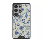 Tea Party - Samsung Galaxy S25 Ultra Case, Elite Dark (Magnetic) / Silver