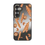 No Crumbs - Samsung Galaxy S25 Plus Case, Elite Mirror Dark (Magnetic) / Gold