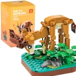 Technical blocks Series: Wild land animals ANTELOPE 130pcs ZA5852 D