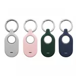 Silicone Case Set for Samsung Galaxy SmartTag2 4 pieces white, pink, green, blue (white, pink, green, blue)