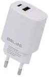 Charger 20W USB-C + USB-A white