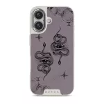 Gemini - iPhone 16 Case, Elite Light (MagSafe) / Silver / Purple