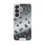 Blueberry Muffin - Samsung Galaxy S25 Plus Case, Elite Mirror Light (Magnetic) / Silver