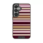 Berry Layers - Samsung Galaxy S25 Plus Case, Elite Dark (Magnetic) / Silver