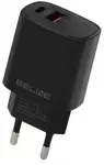 Charger 20W USB-C + USB-A black