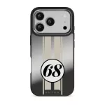 Classic Racing - iPhone 17 Pro Case, Elite Mirror Dark (MagSafe) / Gunmetal