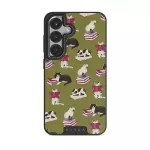 Curious Cat - Samsung Galaxy S25 Case, Elite Dark (Magnetic) / Gunmetal